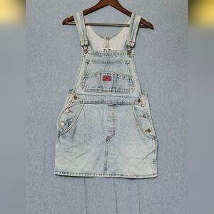 Vintage YES Jeans Wear USA overall jean skirt. Size small